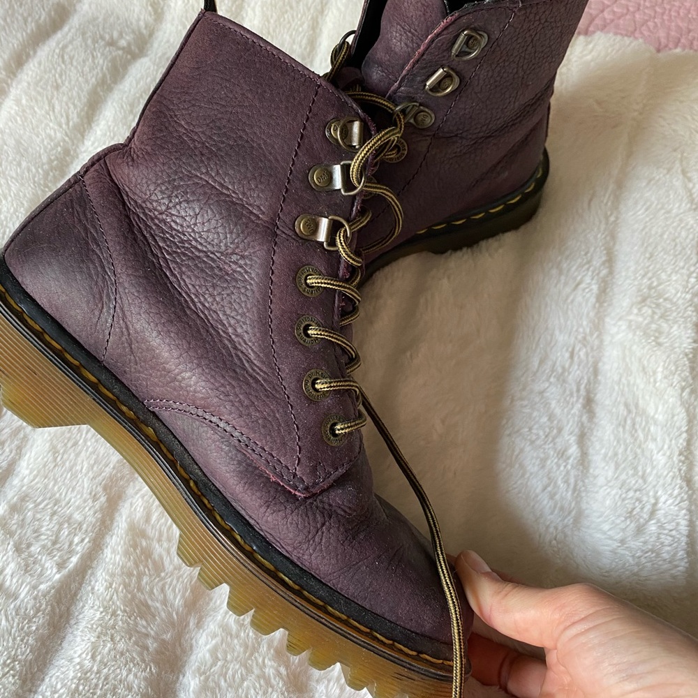 Deep Purple Doc Martens